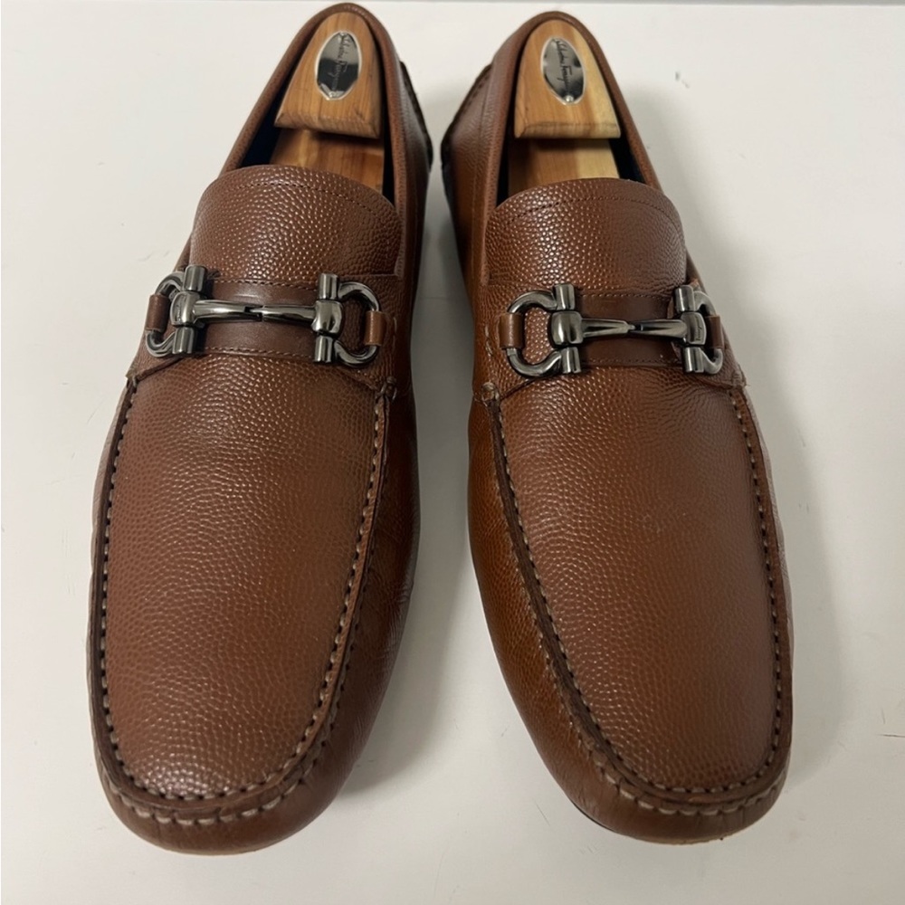Salvatore Ferragamo Mens Drivers.  Excellent condition